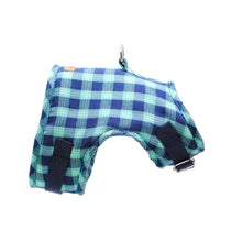 Cargar imagen en el visor de la galería, Arnés cuadros azul &amp; calipso - Perros Unidos