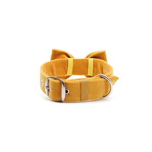 Collar cotelé mostaza - Perros Unidos