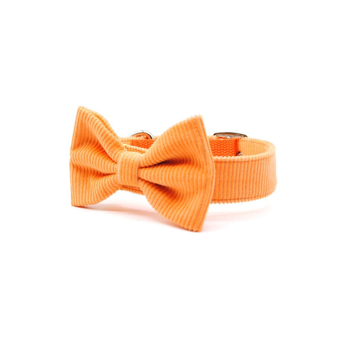 Collar cotelé naranja - Perros Unidos