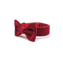 Cargar imagen en el visor de la galería, Collar cotelé rojo - Perros Unidos