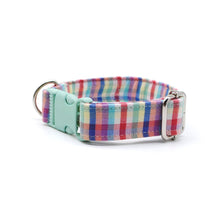 Cargar imagen en el visor de la galería, Collar cuadrillé multicolor - Perros Unidos