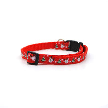 Cargar imagen en el visor de la galería, Collar gato navideño rojo renos - Perros Unidos