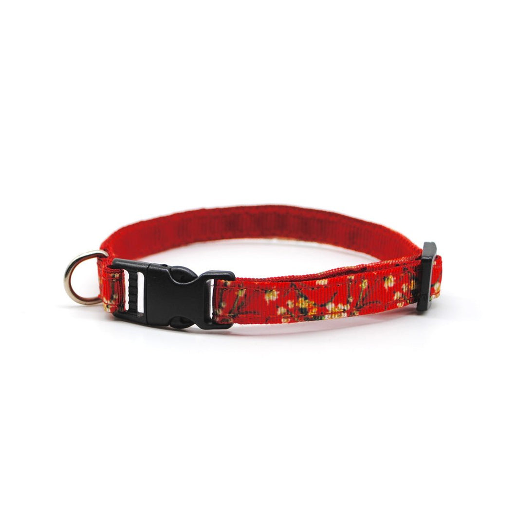 Collar gato rojo japones - Perros Unidos