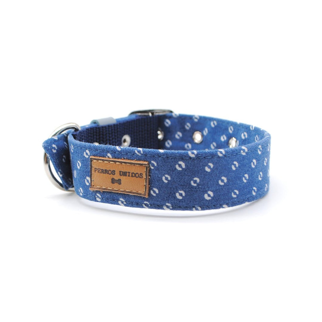 Collar jeans circulos - Perros Unidos