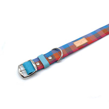 Cargar imagen en el visor de la galería, Collar perro cuadrillé multicolor