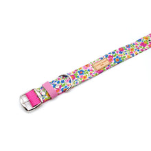 Cargar imagen en el visor de la galería, Collar perro flores multicolor - Perros Unidos