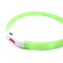 Cargar imagen en el visor de la galería, Collar perro luz led verde - Perros Unidos