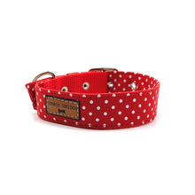 Cargar imagen en el visor de la galería, Collar perro puntos rojo - Perros Unidos