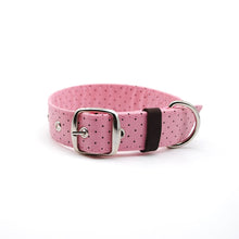 Cargar imagen en el visor de la galería, Collar puntos palo rosa - Perros Unidos