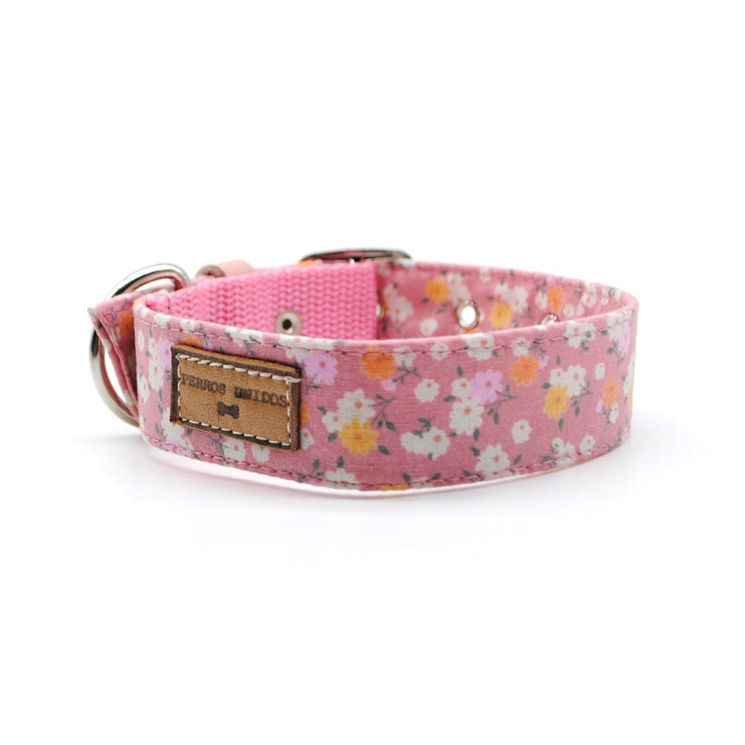 Collar rosado liberty - Perros Unidos