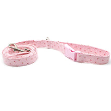 Cargar imagen en el visor de la galería, Correa rayas rosadas cerezas - Perros Unidos