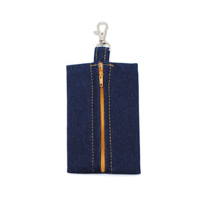 Portabolsas paseo jeans oscuro - Perros Unidos
